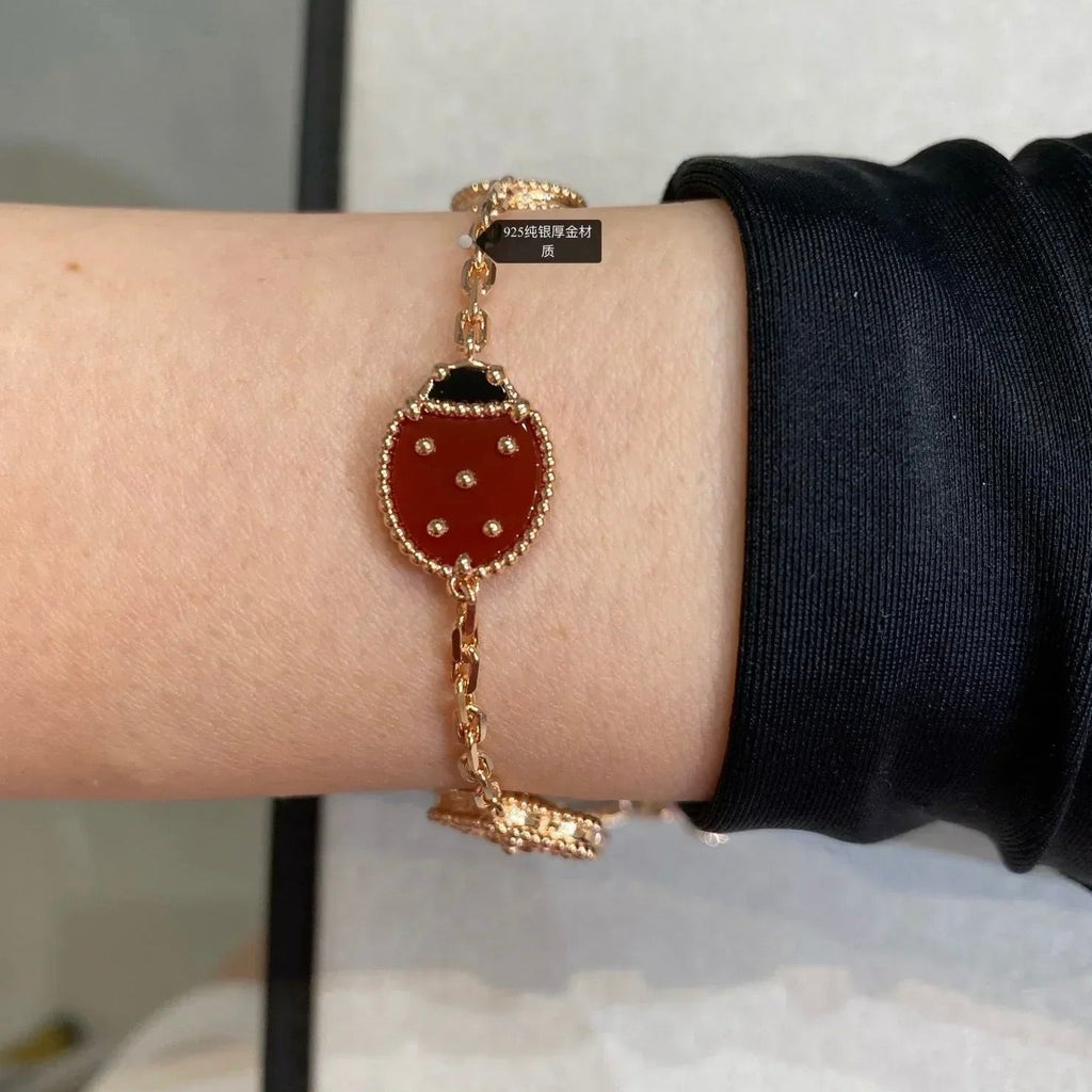 VCA LUCKY SPRING 5 MOTIF BRACELET