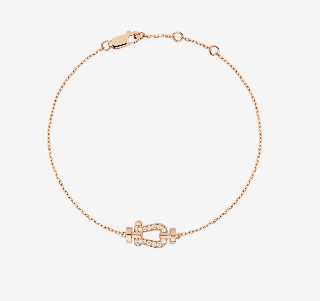 FRED FORCE 10 FULL DIAMOND BUCKLE CHAIN LINK MINI MODEL